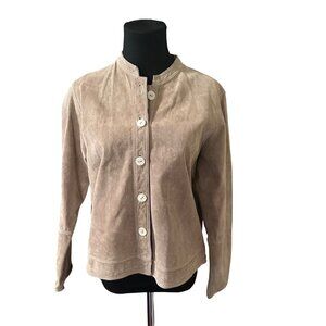 David Dart Collection tan leather size M jacket
